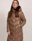 Зимова куртка-пальто з капюшоном-1