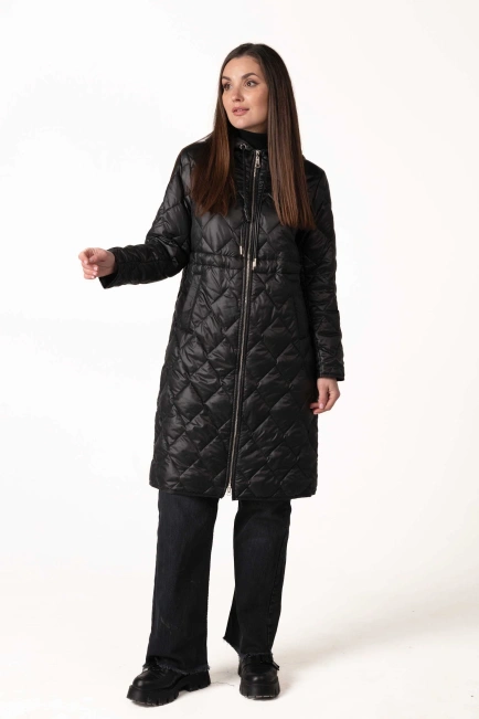 Куртка демисезонная с капюшоном и кулиской-3