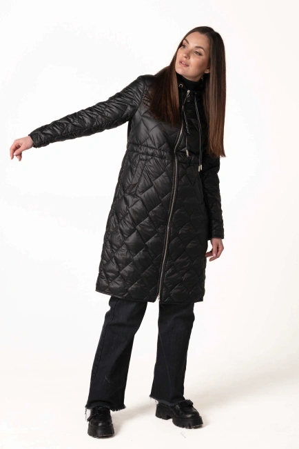 Куртка демисезонная с капюшоном и кулиской-7