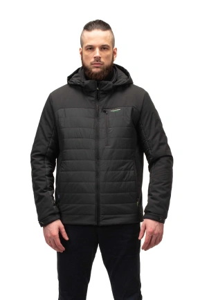 Демісезонна куртка кольору графіт