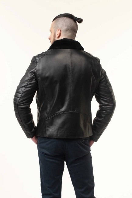 Дублянка чоловіча шкіряна косуха-8