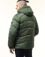 Зимова куртка з біопухом зеленого кольору-6