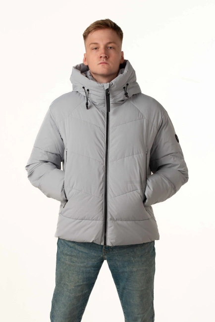 Зимова чоловіча куртка з біопухом-1