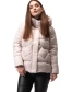 Куртка зимова бежева, біопуховик-4