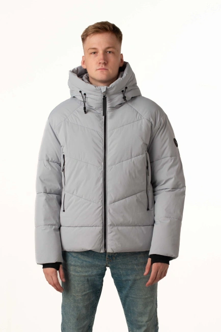 Зимова чоловіча куртка з біопухом-3