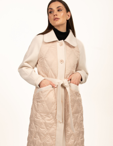 Удлиненное пальто – демисезонный биопуховик