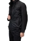 Чоловіча пряма куртка-вітрівка чорна-10