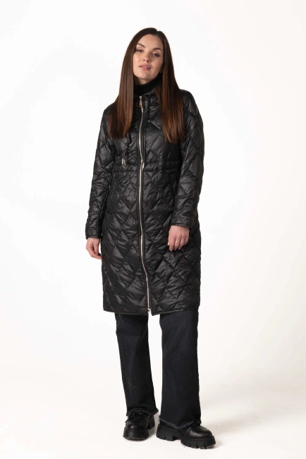 Куртка демисезонная с капюшоном и кулиской-8