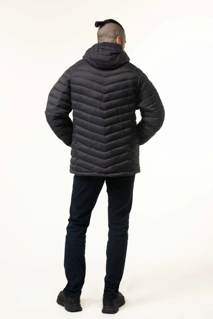 Демісезонна куртка на синтепоні темно-сіра-2