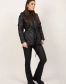 Женская куртка трансформер черная-6